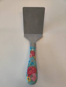 Pwso096881814405 Pioneer Woman Spatula Sweet Rose Stainless Steel Floral Gently Used