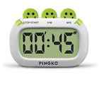 Pk-523-green Pingko Digital Kitchen Timer Fashion Design Clock Cooking 764210932802