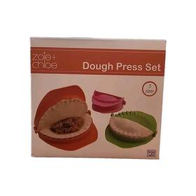 Prepworks Progressive 078915045126 Zone Chloe Dough Press Set 3 Sizes To Cut And Crimp