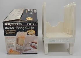 08610 Presto Bread Slicing Guide With Coded Slots Vintage Original Box