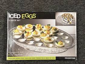 1505923 Prodyne Ic24 Iced Eggs Holds 24 Deviled Egg Halves