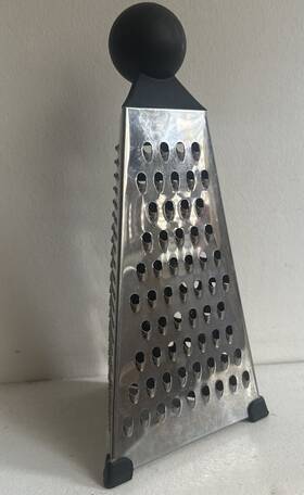 Progressive 413821079257 Grip Stainless Steel Blade 3-side Grater 11 Inch
