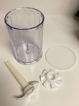 Ble00 Quantum Homewares Do It All Kitchen Wonder Immersion Blender Replacement Part Large Bowl Blade Lid