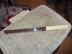 15-1-2 Quikuto Vntg Serrated Saw Double Side Chef Knife Quikkle Ss