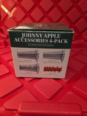 Roots & Branches Vkp250-5 And Johnny Apple Sauce Maker Accessory Pack 4 For Model 250