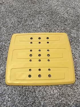 Rubbermaid 7430 Vintage Sink Mat #7430 Yellow Marigold