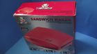 Ed-278 Sandwich Red Cookinex Maker