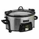 Sccpcts605 Crock-pot Cook Carry Digital Slow Cooker With Heat Saver Stoneware Brushed 048894046940