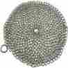 Scrubber5 Apollo Brew Supply Premium Cast Iron Skillet Cleaner Stainless Steel Chainmail Scrubber Pot 739532732324