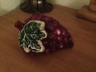 Scrubby Kitchen Ceramic Wine Boston Cluster Holder Warehouse Grape Decor