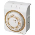 50003 Security White Day 7 Cable Coleman Timer Mechanical Indoor