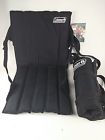 2000003099 Set Stadium Outdoor Seat 2 Chairs Black Pad Bench Coleman