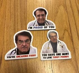 Shinecho 768531632335 Dr Now Fridge Magnets 600 Lb Life Dieting Lot Diet Motivation Younan Nowzaradan
