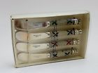 1943418 Silver-plated 5.5 Knives Pier1 So Precious Box Jeweled Canape Exclusive