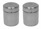 Slrdh002 Stainless Shakers Steel Handle Dredge Salt Pepper 2 Pcs Dredges Slrdh002 Stainless Shakers Steel Handle Dredge Salt Pepper 2 Pcs Dredges