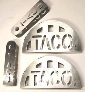 Sophico 612677838659 2 Stainless Steel Taco Shell Stands Make Crispy Flat-bottom Tacos Shells Molds
