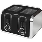Tr1400sb Stainless-steel Black Decker Toaster 4-slice