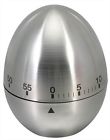 64081101711 Steel Mechanical Timer Stainless Egg - Minute 60 Shaped