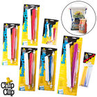 Super Clips Chip 17pc Assorted Set All-purpose Sealing Snack Bags Food Storage Clamp 703510569349