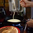 Supvwlp9k1 Classic Cuisine Pancake Batter Dispenser Stainless Steel Wide 192664113155