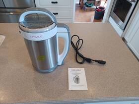 Dj-15ss Tayama Stainless Steel Soymilk Maker / Mixer 1.1-1.5 Liter Dj-15c Soy Milk
