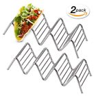 Tc-2344 Tacowize Taco Holders Stainless Steel Beautiful Shiny Tc-2344 Tacowize Taco Holders Stainless Steel Beautiful Shiny