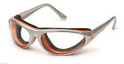 Tear-bq Rsvp International Grilling Goggles W Case Tear Free Anti Fog Chopping Onion Gray Orange 053796300557