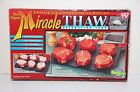 Telebrands Miracle Thaw Metal Defrosting Tray As Seen On Tv In Box With Instructions 097298020100