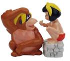The Jungle Book King Louie Mowgli Salt And Pepper Shaker Set 748787258022