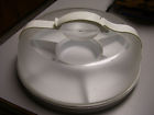 2787 The Pampered Chef Chillzanne Platter 2780 White With Bonus Handle 099999127805