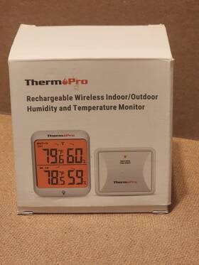 Thermo Pro Tp63b Thermopro Digital Temperature And Humidity Monitor With Wireless Outdoor Sensor