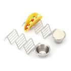 Thsc61932 Taco Holder With Salsa Guacamole Cup Premium Stainless 600162461932