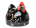 Time-chk-blk Cosa Nova Black Chicken Kitchen Timer 700175826114