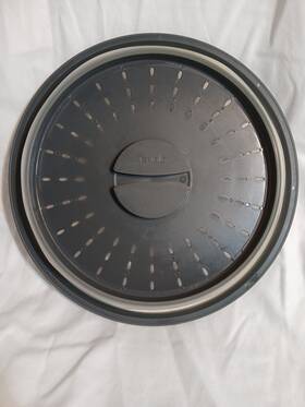 Tovolo 4859ch Collapsible Microwave Food Cover Protector Spatter Shield Gray Genuine