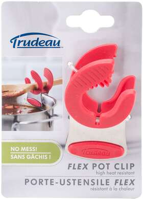 09912086 Trudeau Maison Stainless Steel Flex Pot Clip-red -09912086