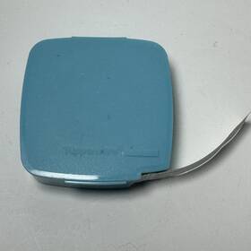 1446-2 Tupperware Freezer Labels Dispenser Blue Case Model Contents/date Roll