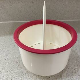 2709a-20 Tupperware Vintage High And Dry Sink Caddy / Utensil Carry-all