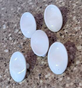 3999 Tupperware White Fridgesmart Replacement Vent Covers Buttons Tabs #3999 Set Of 5