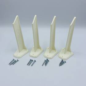 490-6 Tupperware Lid Keeper Holder Hanger Wall Door Mount 490 Set Of 4 Vintage Kitchen
