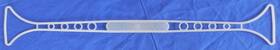 624-10 Tupperware Replacement Handle #624 For Pie Cake Keepers Frosted Clear 22 Inch Long