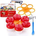 Tysonir-180611 Tysonir Egg Cooker Silicone Egglettes Boiled Mold Shell Poached Eggs