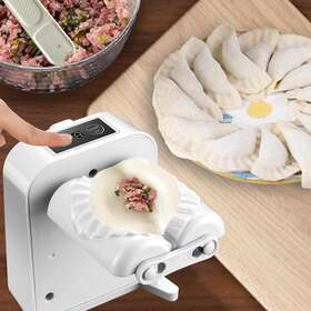 Uqooqfa 313110511558 Electric Dumpling Machine 2023 New Household Automatic Maker 2
