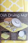 Absorbent-16x18 Usa Dish Yellow Trellis Mat Microfiber Drying -super Designed