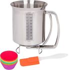Utilwise Stainless Cake Testers Steel Pancake Amp Batter Dispenser Bundle With For 616183141289