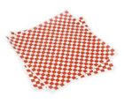 Valentine Checkered Wrap 143 " Party Red Food 12x12 Tissue Basket Liners White