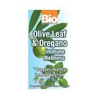 Vcaps Bio Nutrition Immune Olive Leaf 60 Wellness 854936003228 Oregano