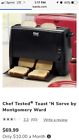 Ve136 Montgomery Ward Toast Serve