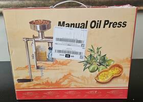 Vevor Sdzyjbxg0000cvi1t Manual Oil Press Machine Stainless Steel Extractor Peanuts Sesame Seed