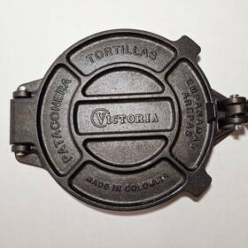 Mu-d13 Victoria 8 Inch Cast Iron Tortilla Maker Flour Press Made In Columbia
