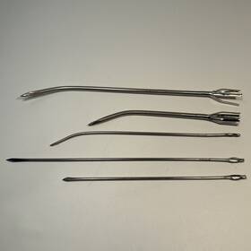 7.7350 Victorinox Rostfrei Tying And Larding Needles Lot Of 5